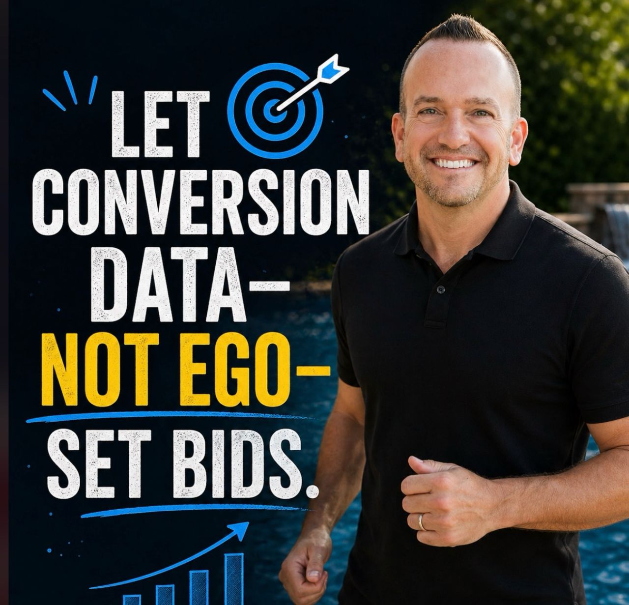 Tim Beisner visual field note about using conversion data to guide bids